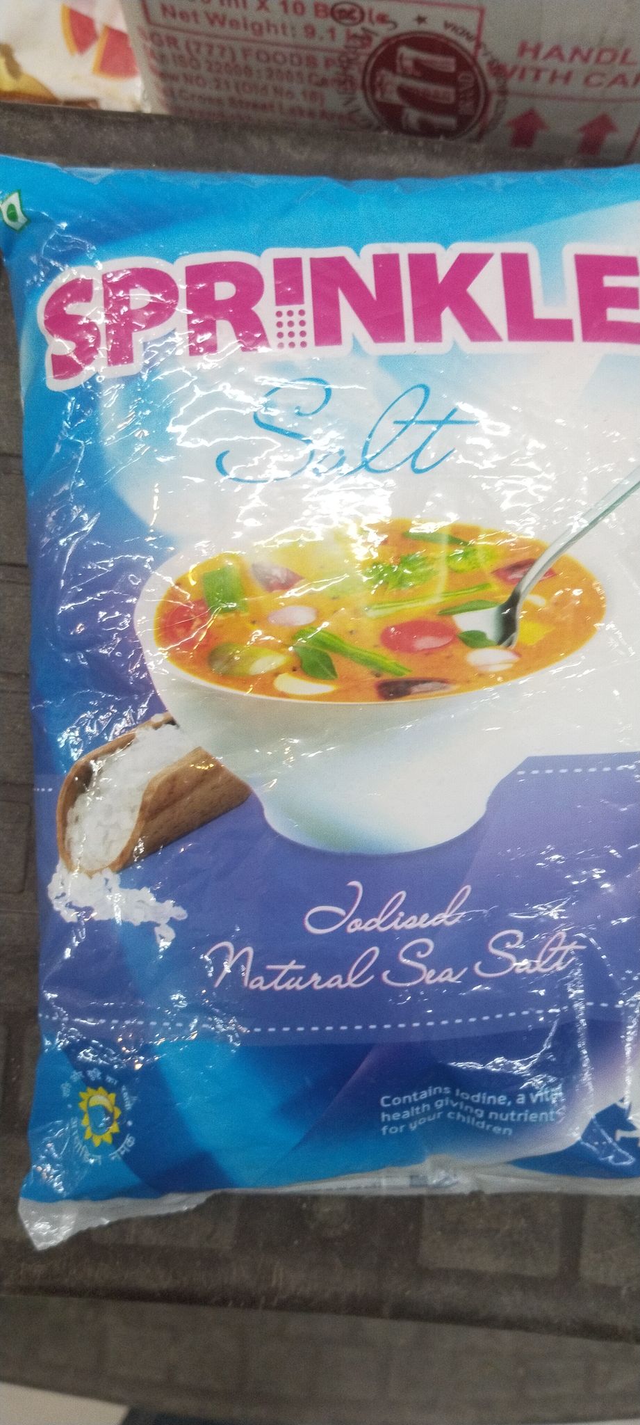 Sprinkle Salt Natural sea salt 