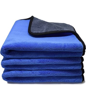 CarFrill Multicolor 1100 GSM Microfiber Cloth For Automobile ( Pack of 2 )
