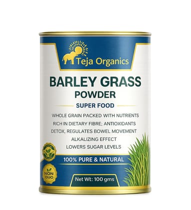 Barley Grass Powder | 100% Natural Superfood | Rich in Chlorophyll, Vitamins & Minerals | Supports Daily Nutrition & Wellness