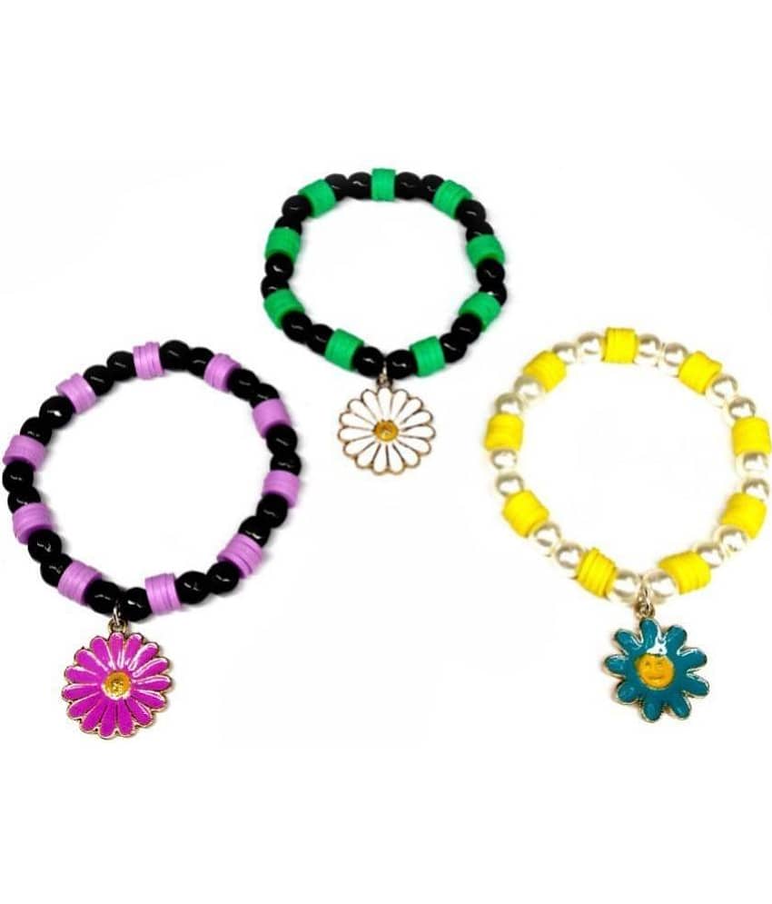 DAIVYA WELLNESS - Multicolor Bracelet ( Pack of 3 )