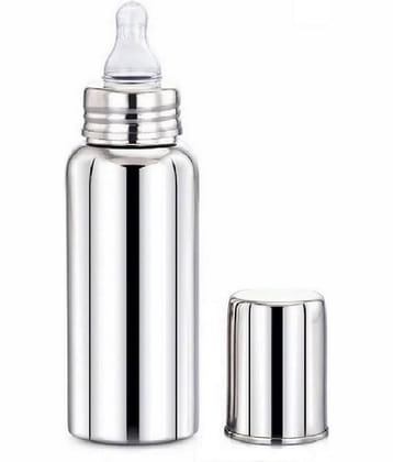 erum - 250 Silver Feeding Bottle ( Pack of 1 )