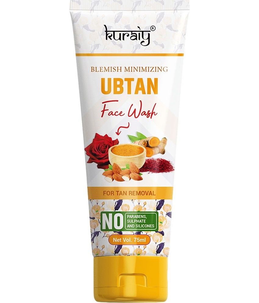 KURAIY Brightening Face Wash For Dry Skin Oily Skin Combination Moisturizing pack of 3