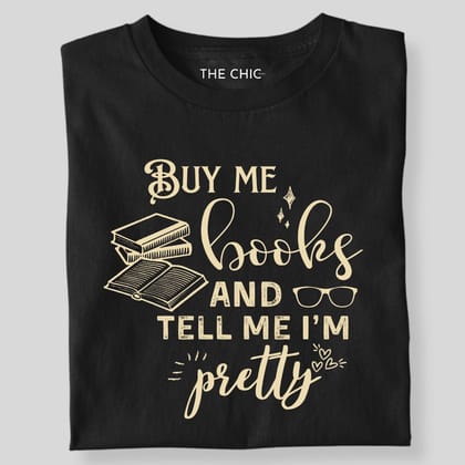 Buy me new books-Black / S