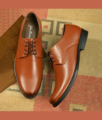 John Karsun - Tan Men's Formal Shoes