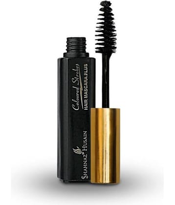 Shahnaz Husain Hair Mascara Plus - Instant Glamour Hair Colour - 10ml/ Shade No.3- Plum