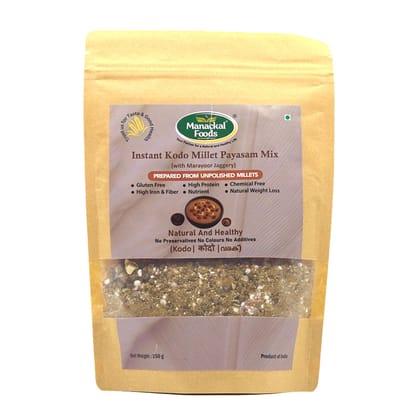 Kodo Millet Instant Payasam Mix | Ready-to-Cook | Natural, No Preservatives | Healthy Dessert Mix | 250g