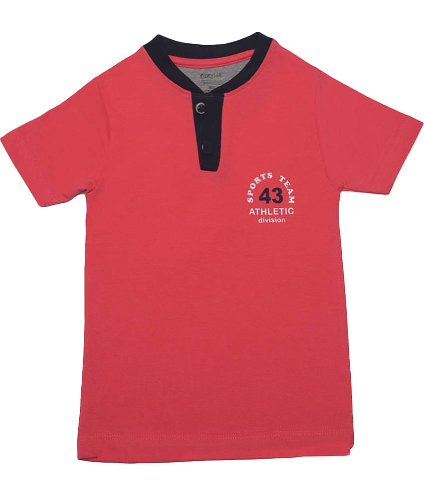 Dollar Champion Kidswear Pack of 2 Boys Cotton Polo T-Shirt ( Multicolor )