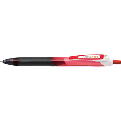 Zebra Sarasa Dry Gel Pen - 0.4mm-Red