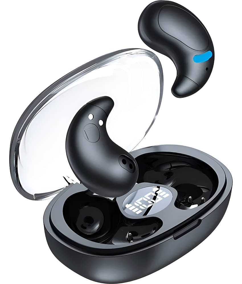 VERONIC M96 Sleeping Earbuds Bluetooth True Wireless (TWS) In Ear 20 Hours Playback Comfirtable in ear fit IPX4(Splash & Sweat Proof) Black