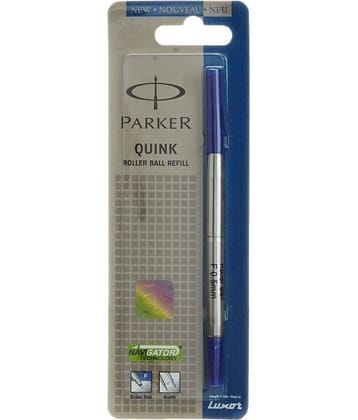 Parker Quink Roller Ball Refill (Blue), Pack Of 10