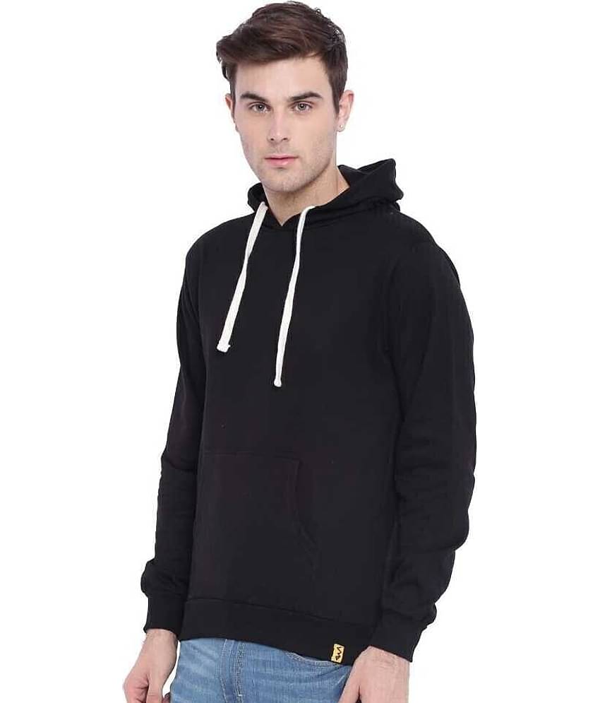 TAZO Cotton Blend Hooded Men's Sweatshirt - Green ( Pack of 1 )