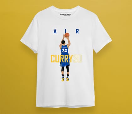 Steph Curry 30 T-shirt-White / S