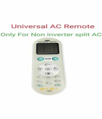 SUGNESH Re - 77 AC Remote Compatible with UNIVERSAL (1001 IN 1 ) AC