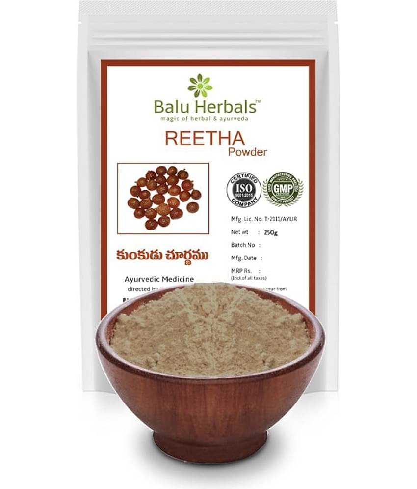 Balu Herbals Reetha Oil 250 Gm Pack of 1