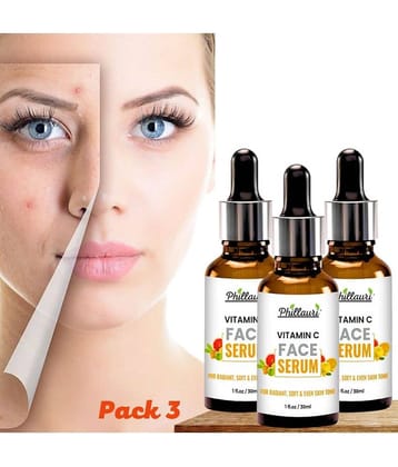Phillauri - Skin Toning Face Serum For All Skin Type ( Pack of 3 )