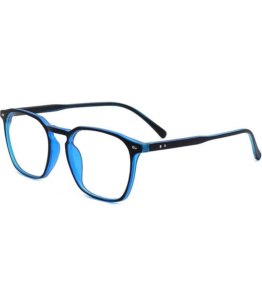 Unisex Blue Cut & Anti-glare Computer Glasses | For Computer Mobile TV | Eye Protection | Zero Power | Brand - Peter Jones