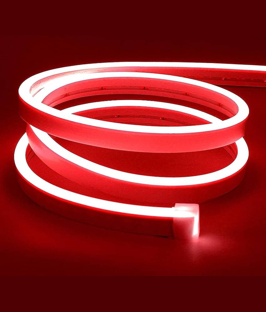 SPARKWORLD Red 5M Neon Light ( Pack of 1 )