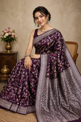 Pashmina Silk Blend Sarees