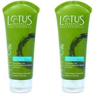 Lotus Professional Phytorx Nourishing Creme Pack Of 2 Face Wash (160 Ml)