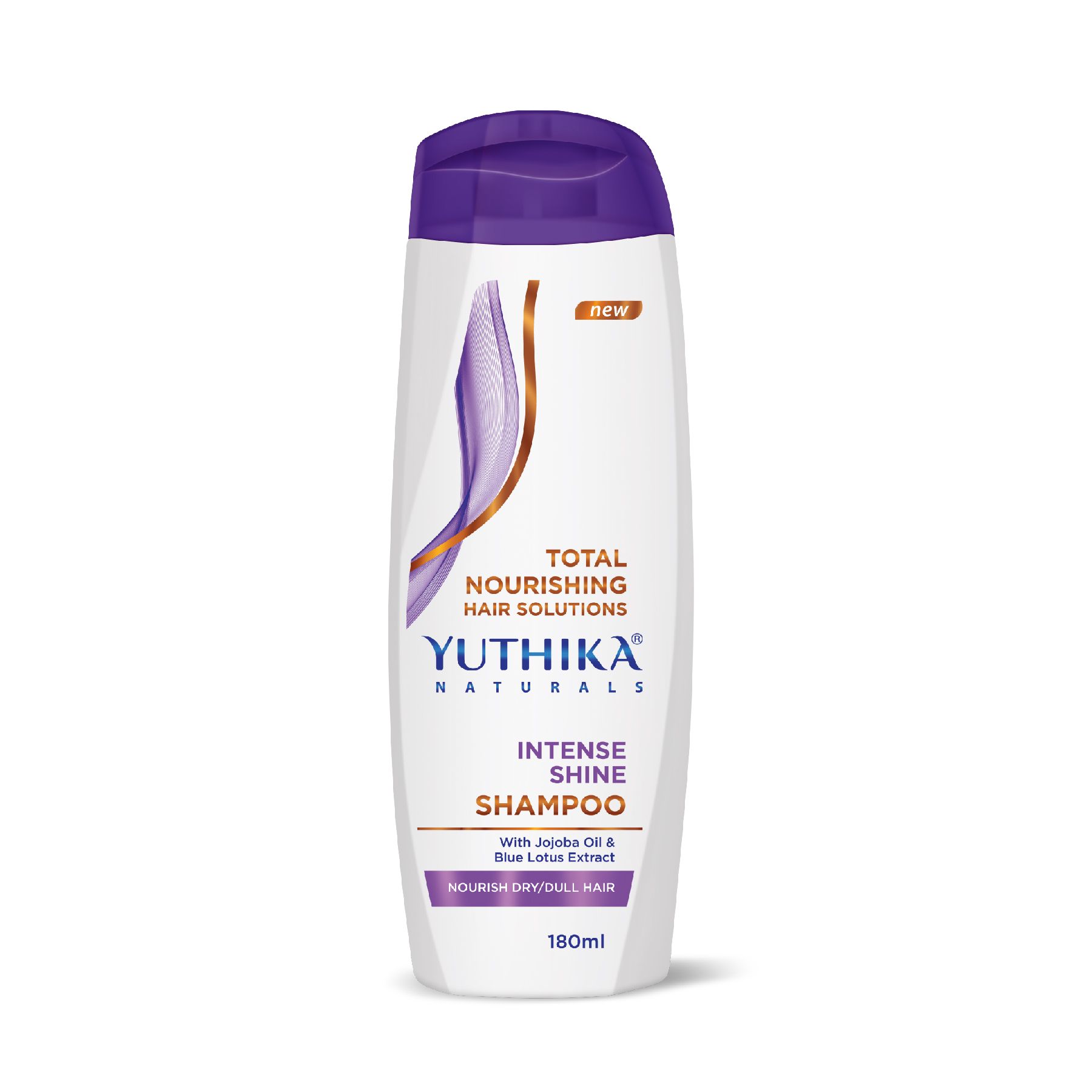 Yuthika Naturals Total Nourishing Hair Solutions Shampoo Intense Shine 180ml
