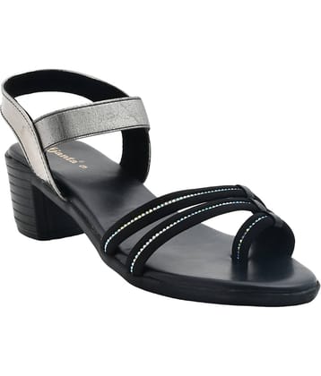 Ajanta - Black Women's Sandal Heels