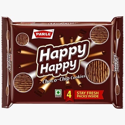 Parle Happy Happy Choco-Chip Cookies, 396 g