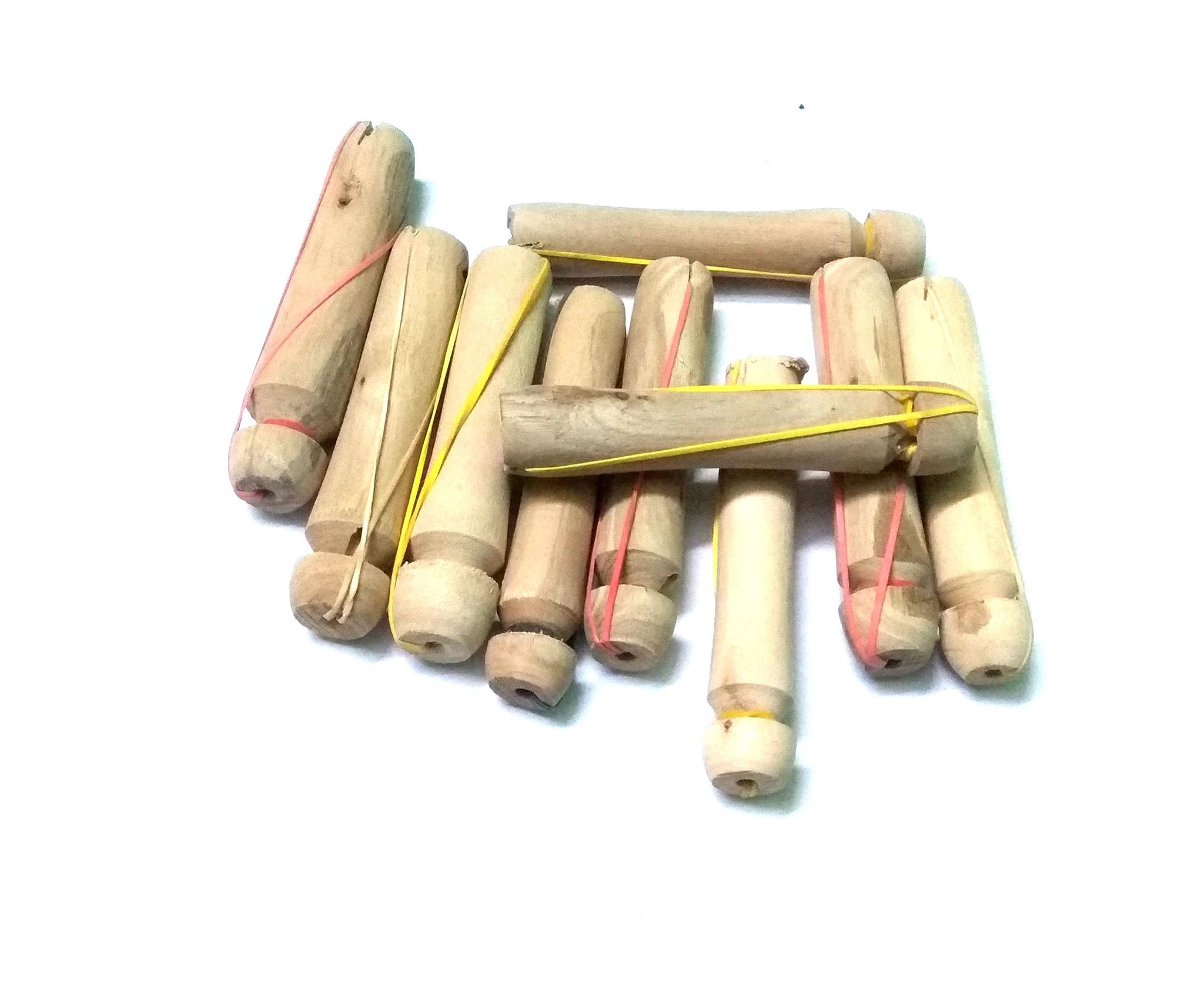 Nawani hair rollers Wooden curlers Smooth rods for crafts Antique soviet hair rollers Wood craft sticks Retro curlers, Set 10 pc