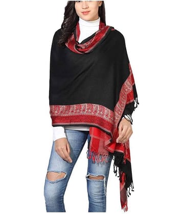 KASHMIRI Black Shawl