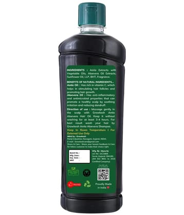 Growkesh Shine Enhancing Amla Oil 500 ml ( Pack of 1 )