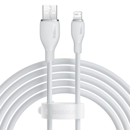Baseus Pudding Usb To Lightning Data Cable-P10355700111-00-2m / Stellar White