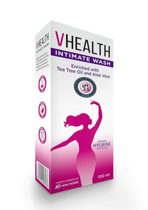 Vhealth Intimate Wash (Tea Tree oil & Aloe Vera) Vhealth Intimate Wash (Tea Tree oil & Aloe Vera)