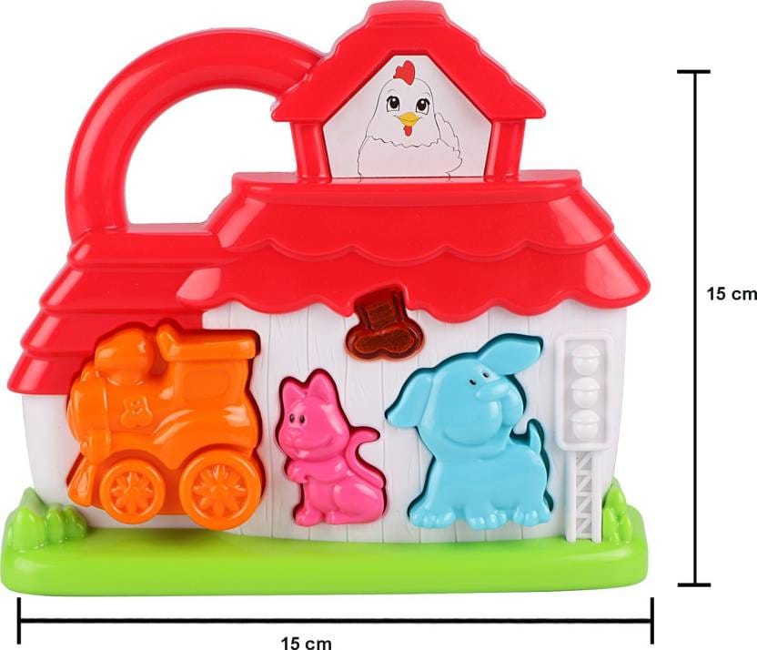 SIMBA ABC Sound Train Station Colorful Musical Learning Toy  (Multicolor)