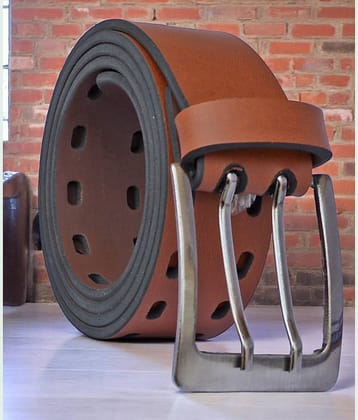 SUNSHOPPING - Brown Synthetic Men's Formal Belt ( Pack of 1 )