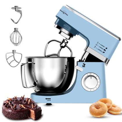 INALSA Stand Mixer 1200W|Pure Copper Motor|5.3L SS Bowl With Splash Guard|Metal Gears for Extra Durability|Accessories Included|Dishwasher Safe|Baking,Cake Mixer,Kneading-Kratos Plus (Blue) INALSA Stand Mixer 1200W|Pure Copper Motor|5.3L SS Bowl With Spl INALSA Stand Mixer 1200W|Pure Copper Motor|5.3L SS Bowl With Splash Guard|Metal Gears for Extra Durability|Accessories Included|Dishwasher Safe|Baking,Cake Mixer,Kneading-Kratos Plus (Blue) INALSA Stand Mixer 1200W|Pure Copper Motor|5.3L SS Bowl With Spl