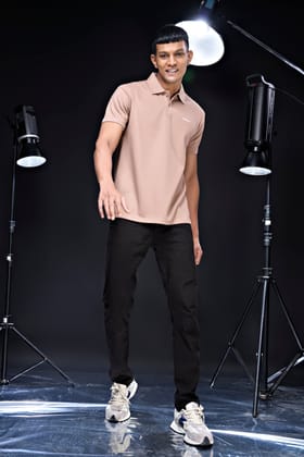 Hot Brown - Ombre Polo-M