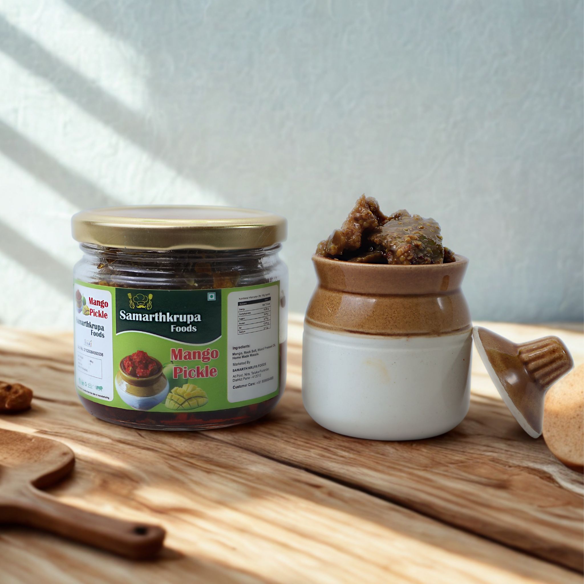 Mango Pickle 250 g Each [8.5X8.5X8 cm]