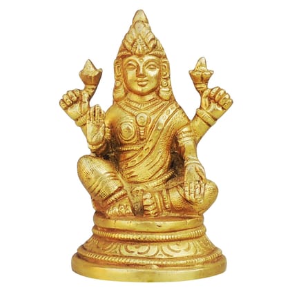 Brass Showpiece Laxmi Ji God Idol Statue (BSMAS999 L)