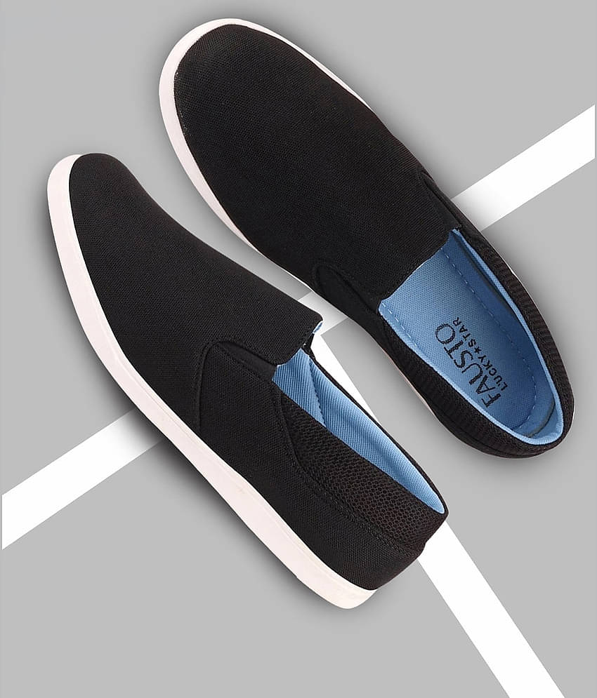 Fausto - Light Grey Men's Slip-on Shoes