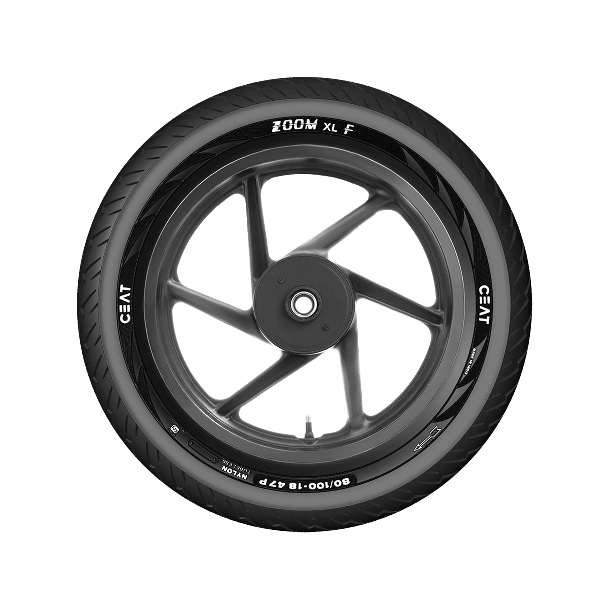 CEAT 80/100R17 ZOOM XL F TL 46P O