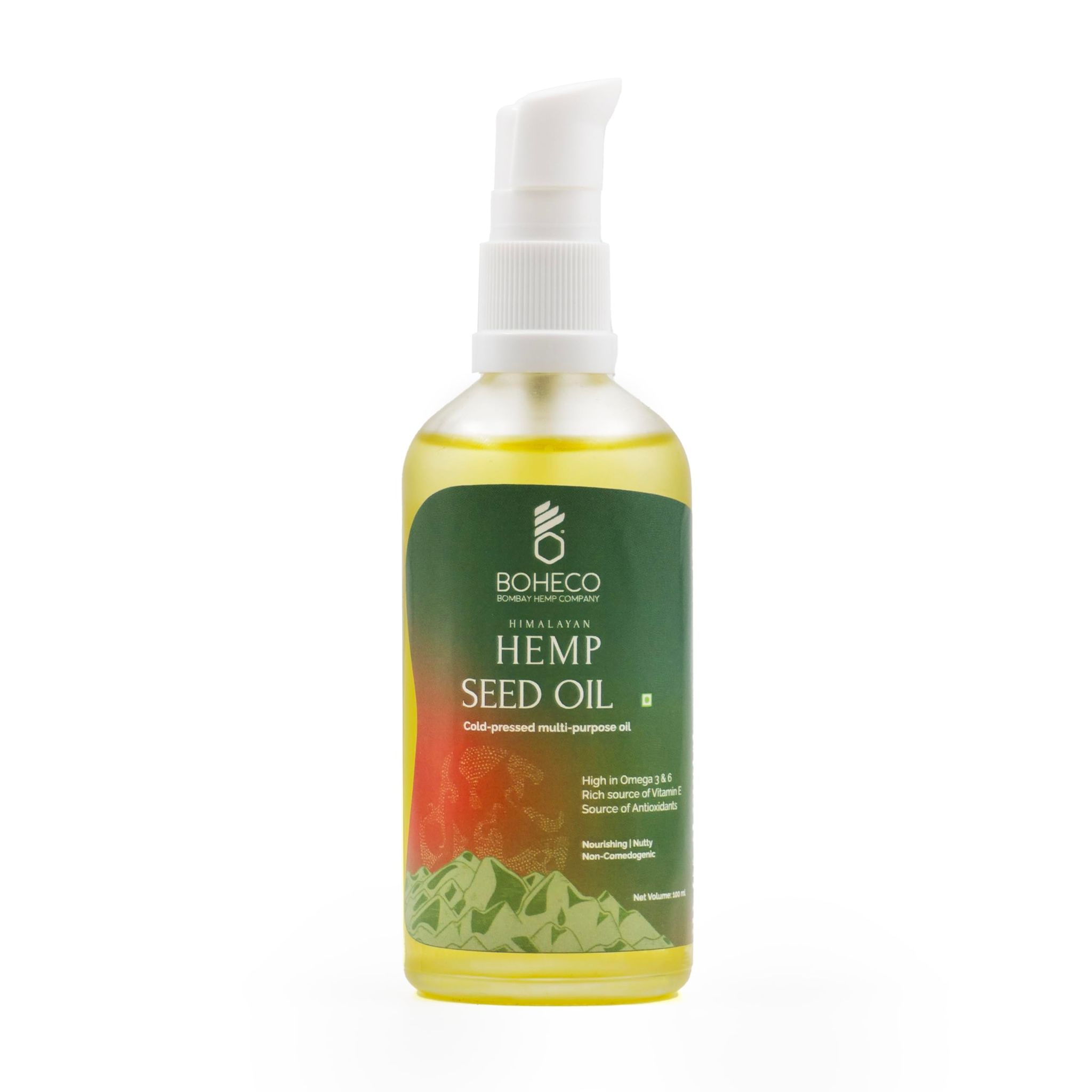 BOHECO HIMALAYAN SEED OIL - 100ml | Promotes Hair Growth & Scalp Health | Rich in Vitamin E, Omega 3 & 6 | Quick-Absorbing Moisturizer for Hair & Skin | FSSAI Certified