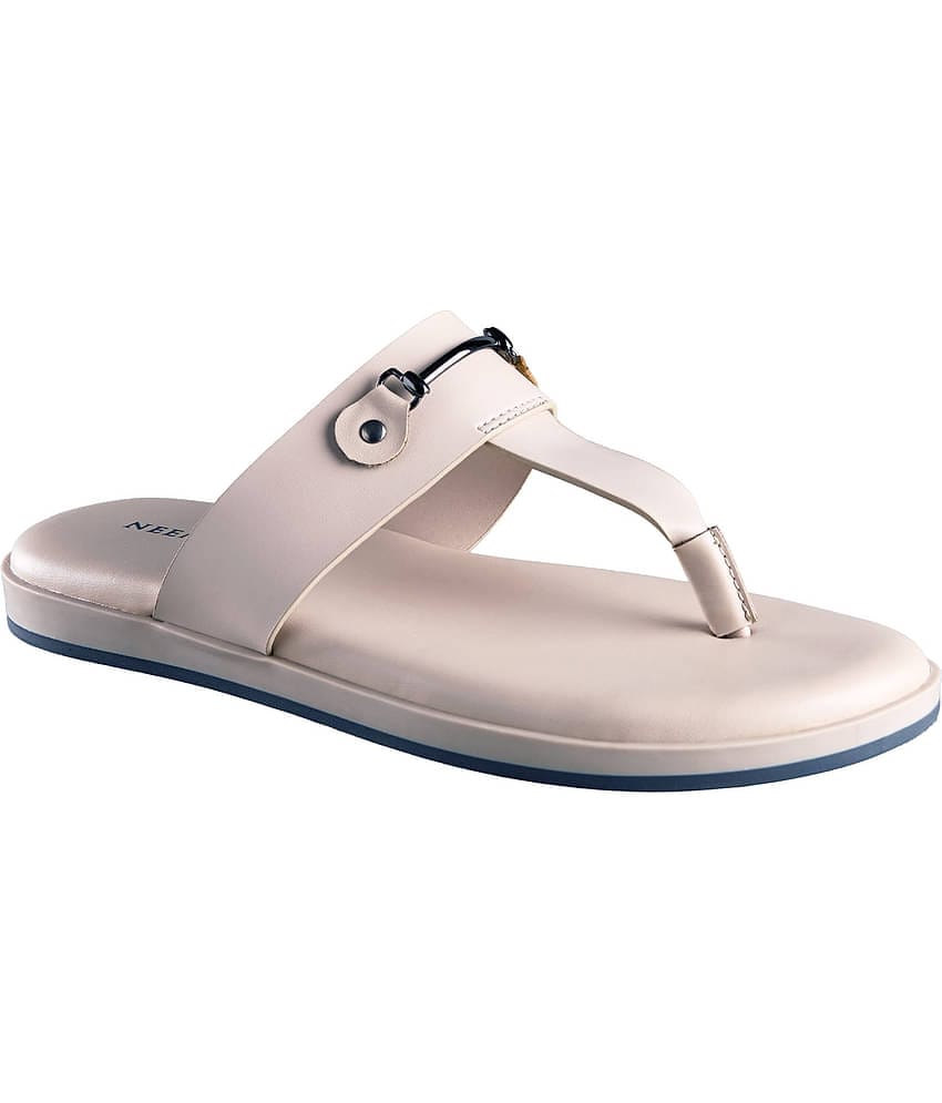 Neemans BEIGE Men's Thong Flip Flop