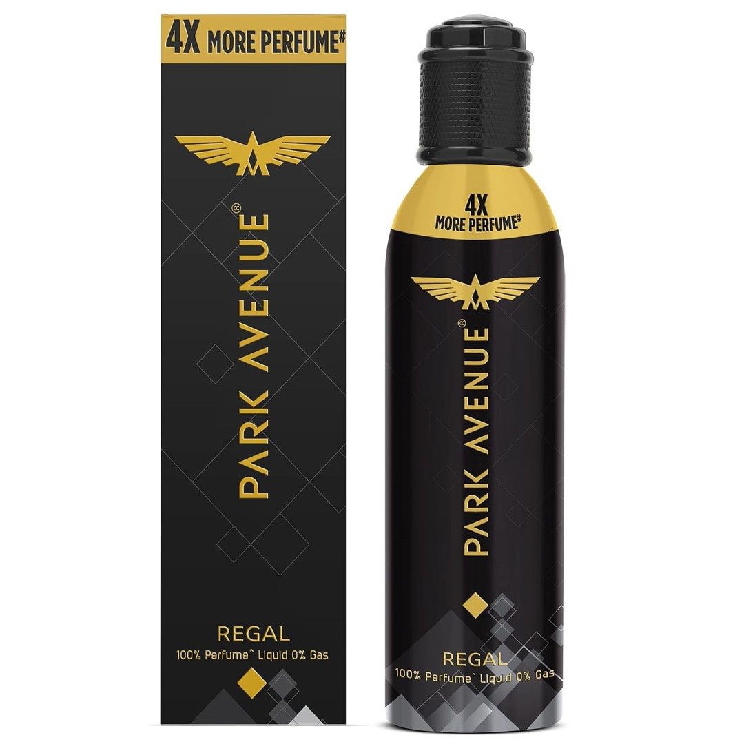 Park Avenue Men Regal No Gas Premium Perfume Long Lasting Citrus Fragrance Spray 130Ml,