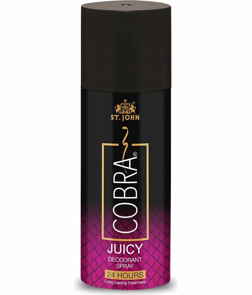 ST.JOHN Cobra Long-Lasting Deodorant Juicy 150ml Deodorant Spray for Men 150ml - Pack of 1