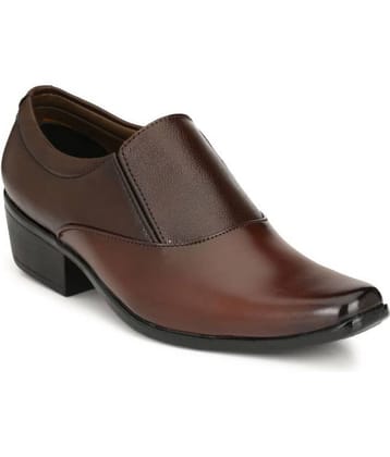 Sir Corbett - Brown Men's Slip On Formal Shoes