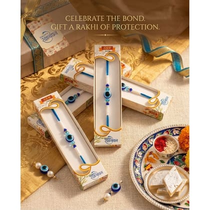 SSR Evil Eye Protective Rakhi Set(Pack of 4)