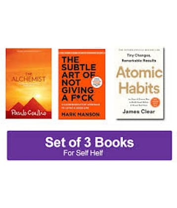 The Alchemist + TheSubtle Art + Atomic Habits