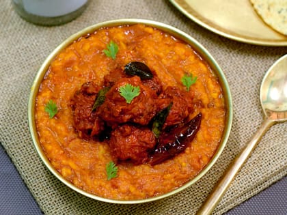 Guntur karam chicken khichdi