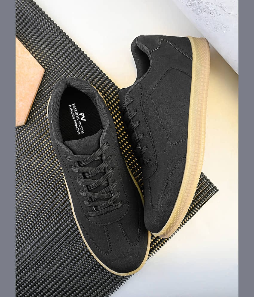 Fashion Victim Black Men's Sneakers
