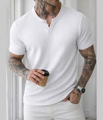 Eyebogler Men Polyester Regular Fit Solid T-Shirt ( Black )