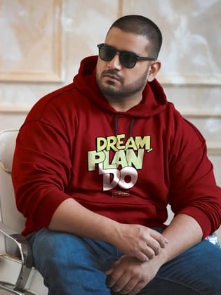 || DREAM PLAN DO || PLUS SIZE ||-Large / Red